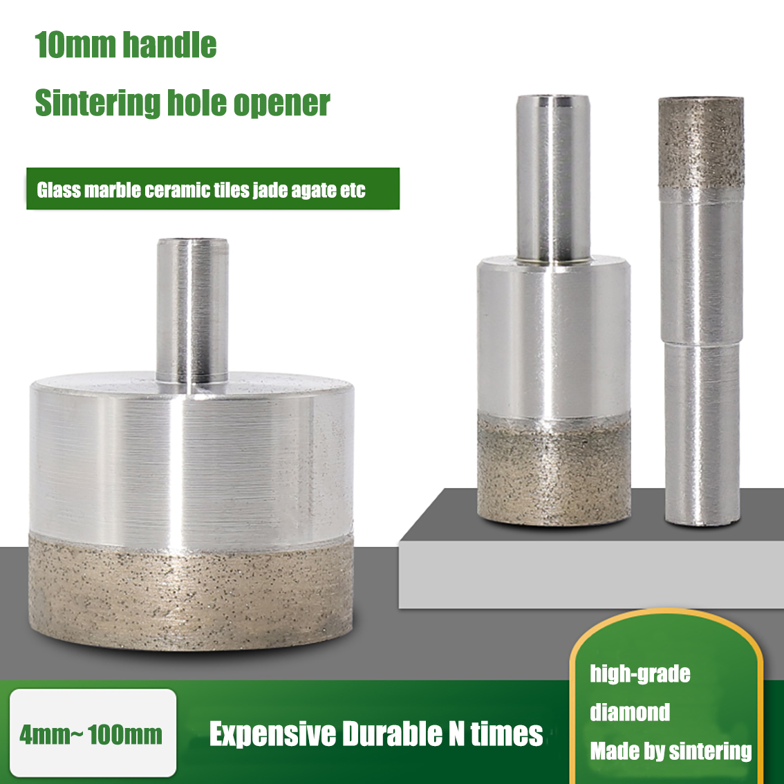 Core Drill Bit Diamond 100Mm - 1 szt. Wiertła diamentowe w proszku
