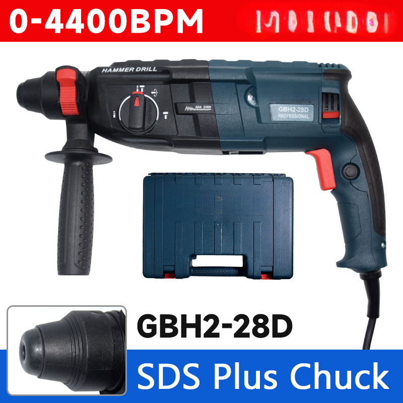 Rotary Hammer Drill Sds Plus 800W - GBH2-28 Bulldog Xtreme SDS-plus – młotowa