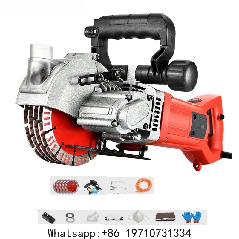 Wall Chaser Machine Concrete - Profesjonalna frezarka do gniazd w ścianach,