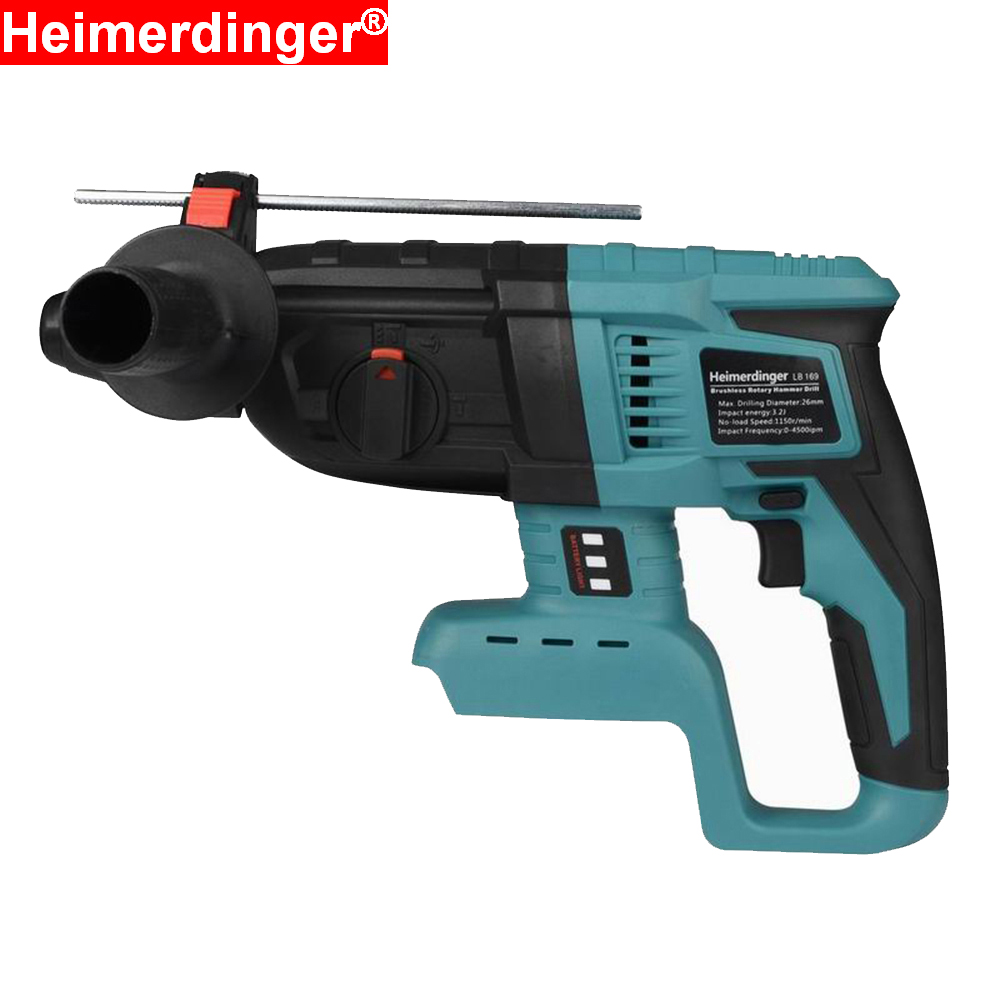 Rotary Hammer Drill 26Mm - Bezprzewodowa bezszczotkowa wiertarka młot udarowo-obrotowy 1-1/8