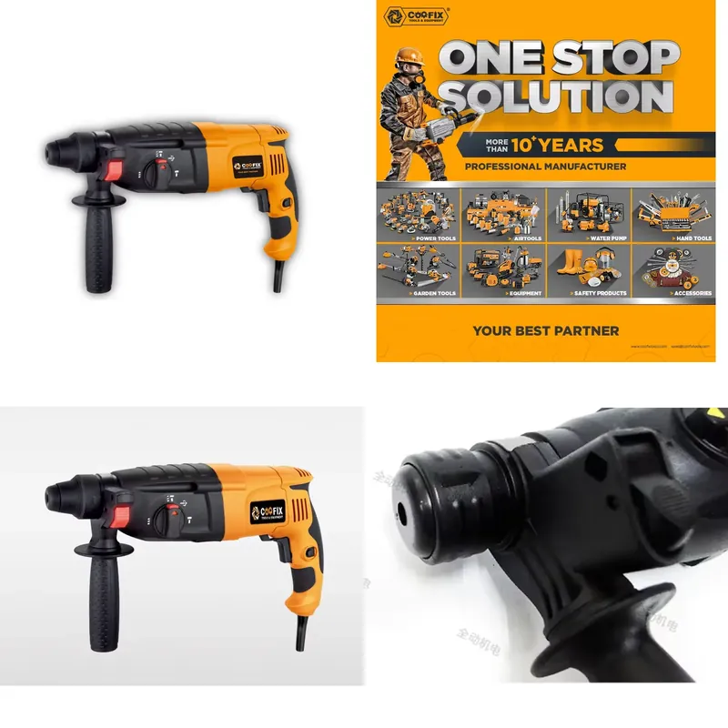 Rotary Hammer Drill 26Mm - 【CHIMU HOME】 Wiertarka udarowa 850W 26mm