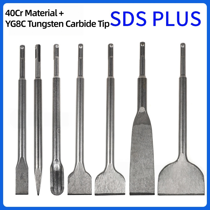 Zestaw dłut SDS Plus 250 mm, z – Rotary Hammer Chisel Bit Flat recenzja i cena