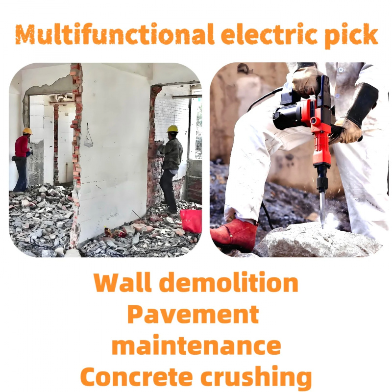 Młot wyburzeniowy SDS Max z ch – Demolition Hammer 1500W Hex recenzja i cena