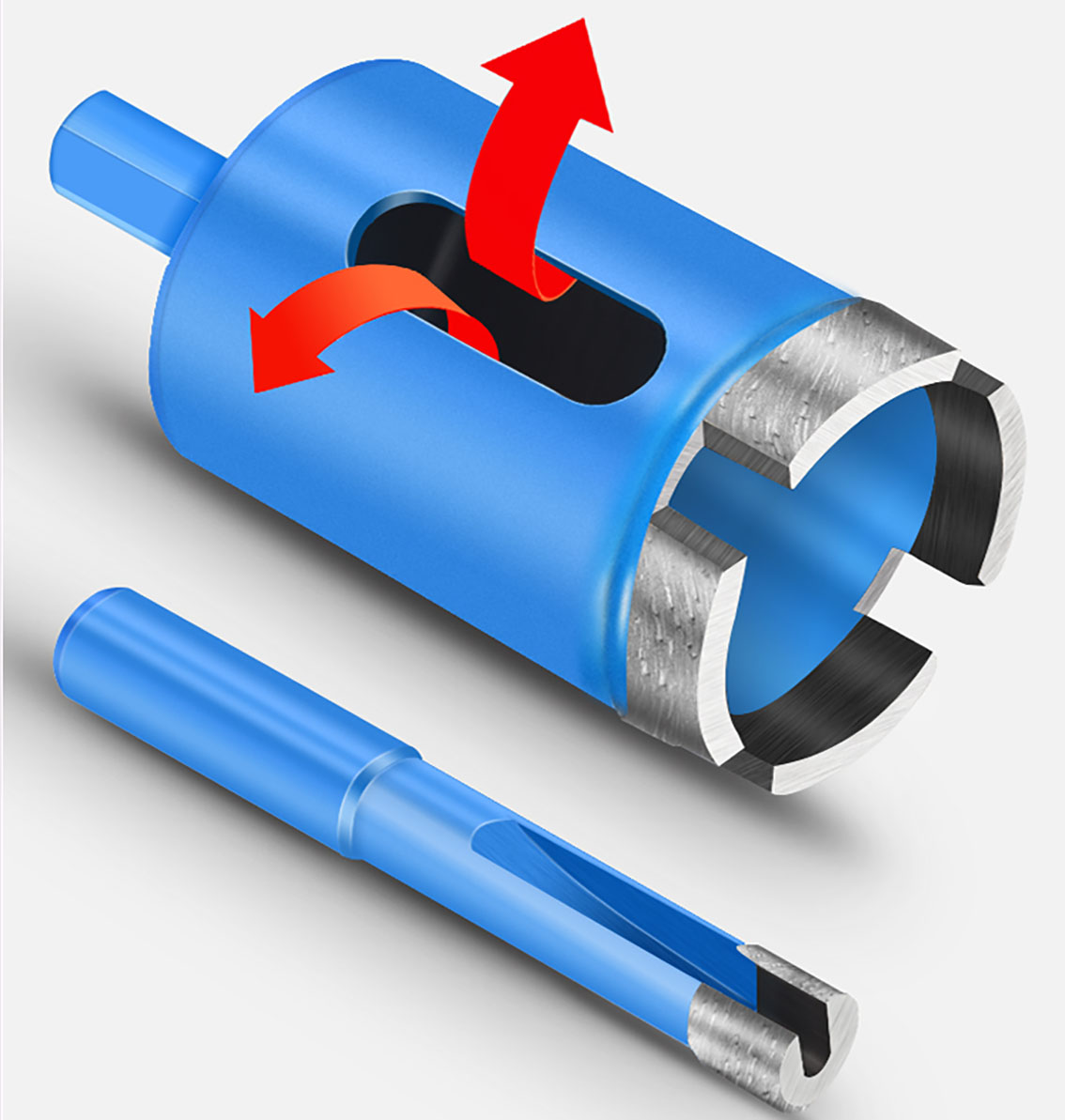 6mm-100mm otwieracz niebieski  – Core Drill Bit Diamond 100Mm recenzja i cena