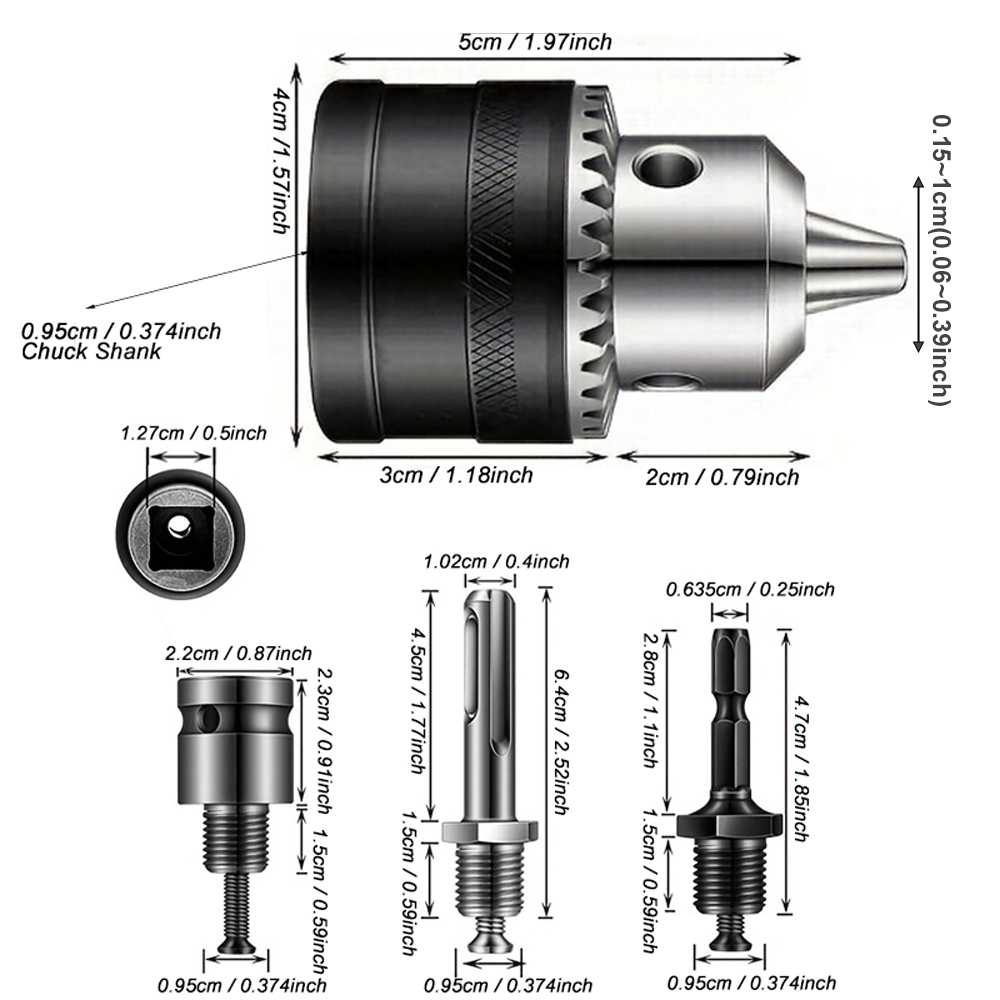 Uchwyt wiertarski 1,5-13 mm, k – Sds Plus Chuck Adapter recenzja i cena