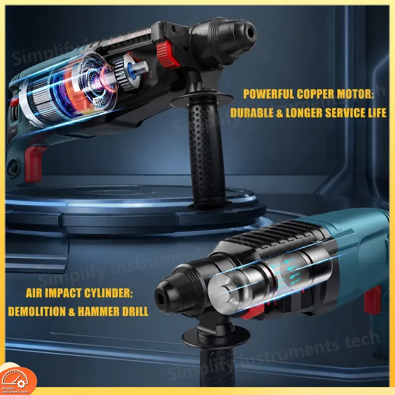 Wiertarka udarowa 800W SDS Plu – Rotary Hammer Drill Sds Plus 800W recenzja i cena