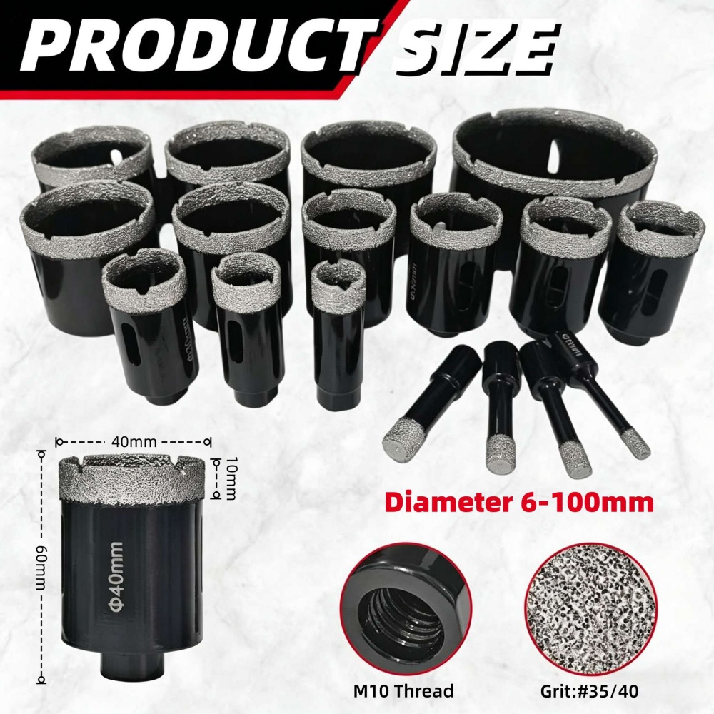 Wiertła koronowe diamentowe do – Core Drill Bit Diamond 100Mm recenzja i cena
