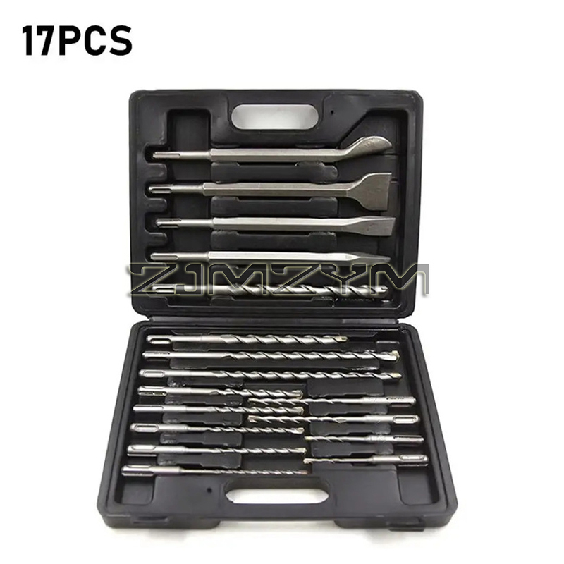 Zestaw wierteł udarowych SDS P – Sds Plus Drill Bit Set 17Pcs recenzja i cena