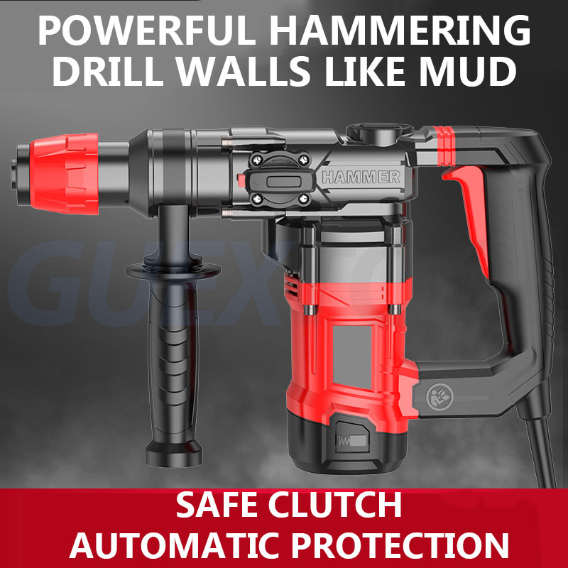 Młotowiertarka elektryczna 220 – Rotary Hammer Drill 26Mm recenzja i cena