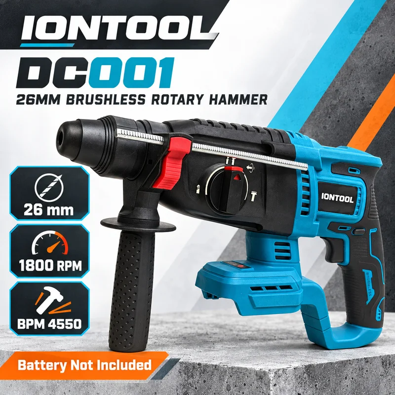IONTOOL – akumulatorowa wierta – Rotary Hammer Drill 26Mm recenzja i cena