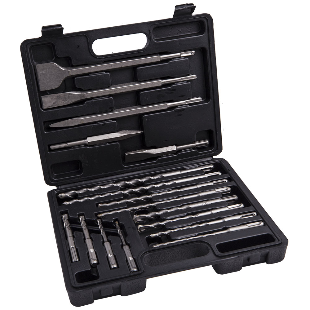 17-częściowy zestaw wierteł i  – Sds Plus Drill Bit Set 17Pcs recenzja i cena