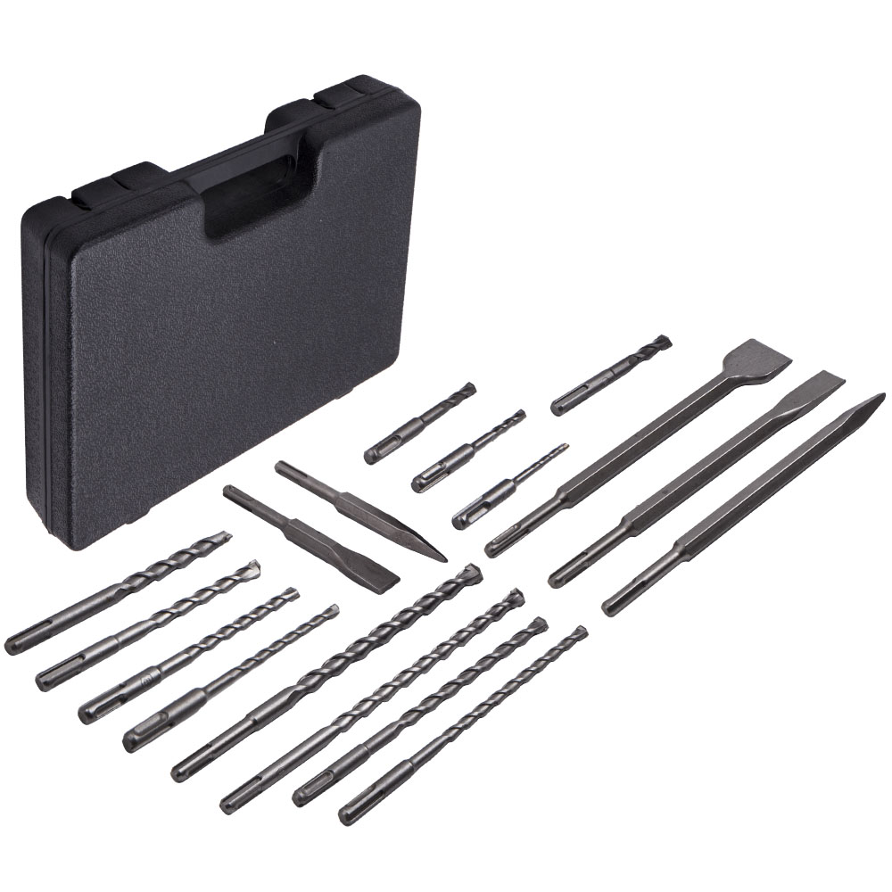 17-częściowy zestaw wierteł i  – Sds Plus Drill Bit Set 17Pcs recenzja i cena