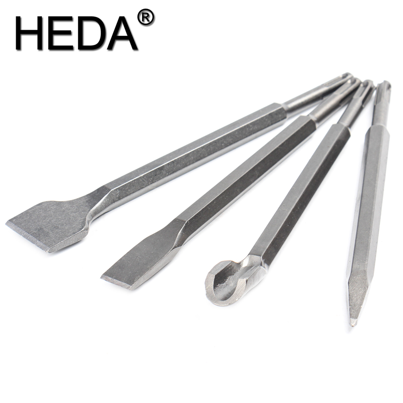4 sztuk/zestaw dłuto z chwytam – Rotary Hammer Chisel Bit Flat recenzja i cena