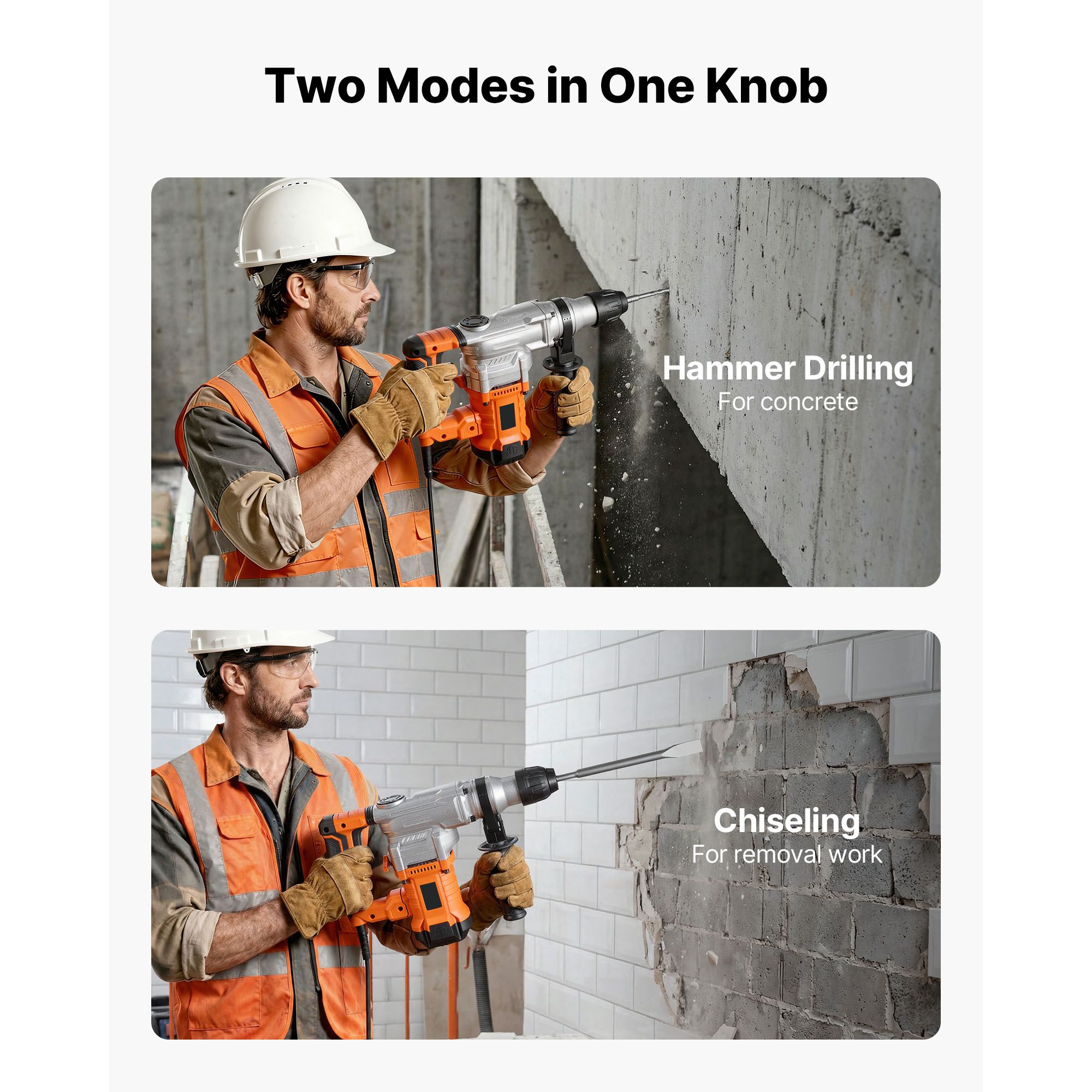 Wiertarko-wkrętarka udarowa, 1 – Rotary Hammer Chisel Bit Flat recenzja i cena