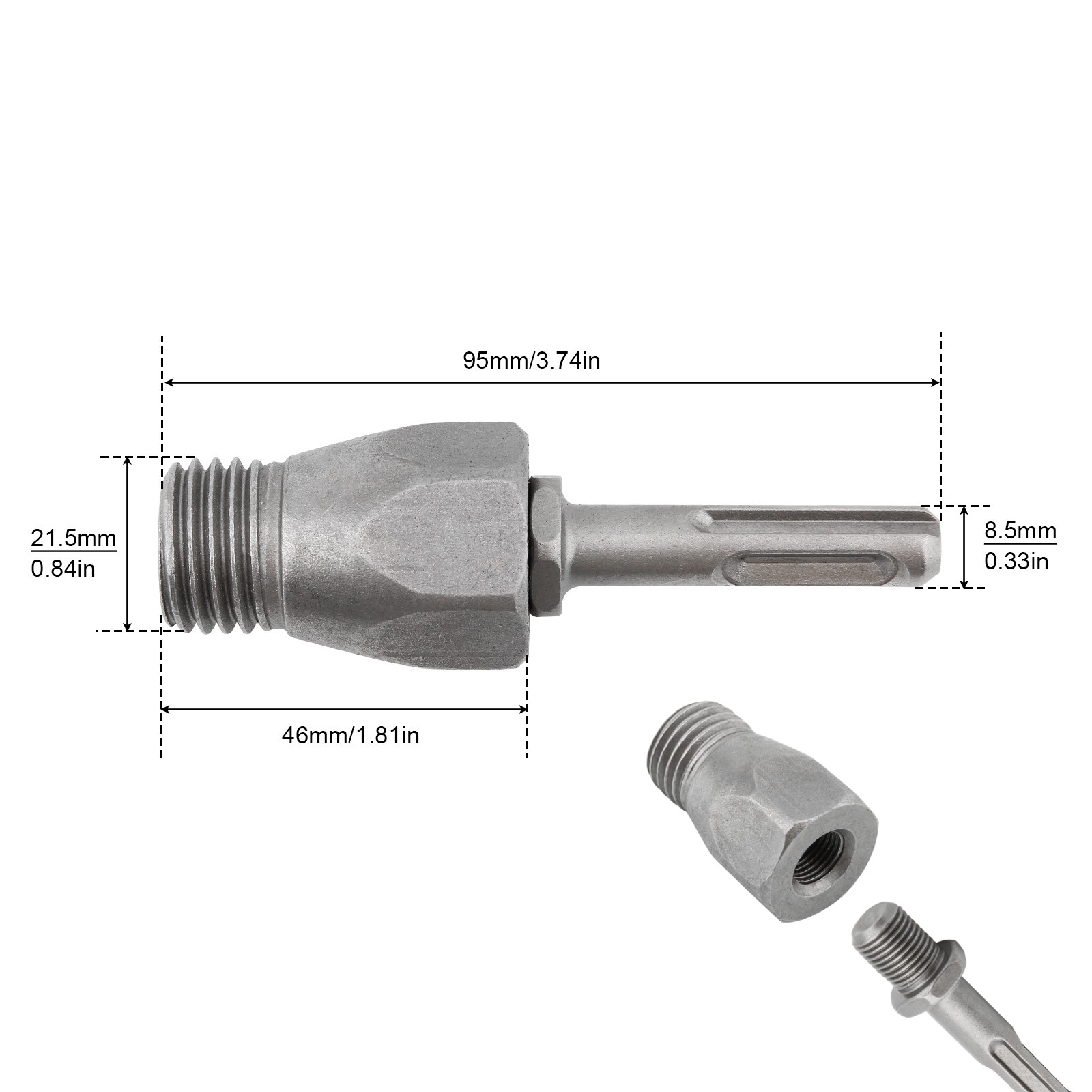 Adapter do wierteł koronkowych – Hammer Drill Concrete 13Mm recenzja i cena