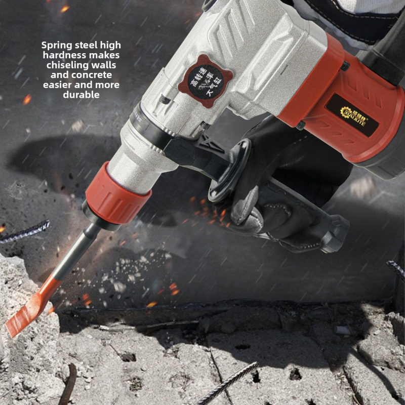 Zestaw dłut ze stali sprężynow – Rotary Hammer Chisel Bit Flat recenzja i cena