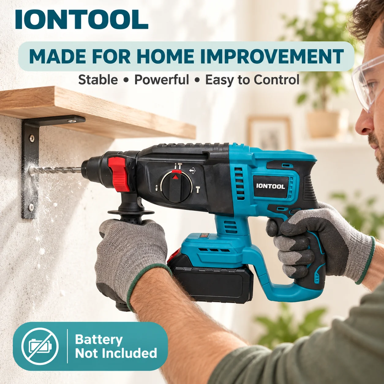 IONTOOL – akumulatorowe młotow – Rotary Hammer Drill 26Mm recenzja i cena