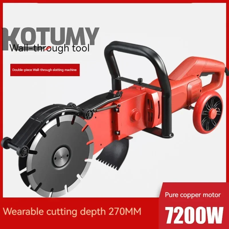 Frezarka do betonu Nick 7200W, – Wall Chaser Machine Concrete recenzja i cena