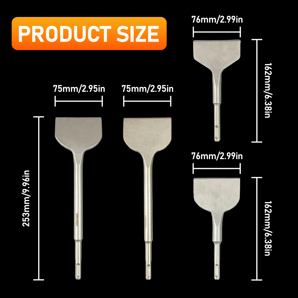 Dłuto płaskie i dłuto trzpieni – Rotary Hammer Chisel Bit Flat recenzja i cena