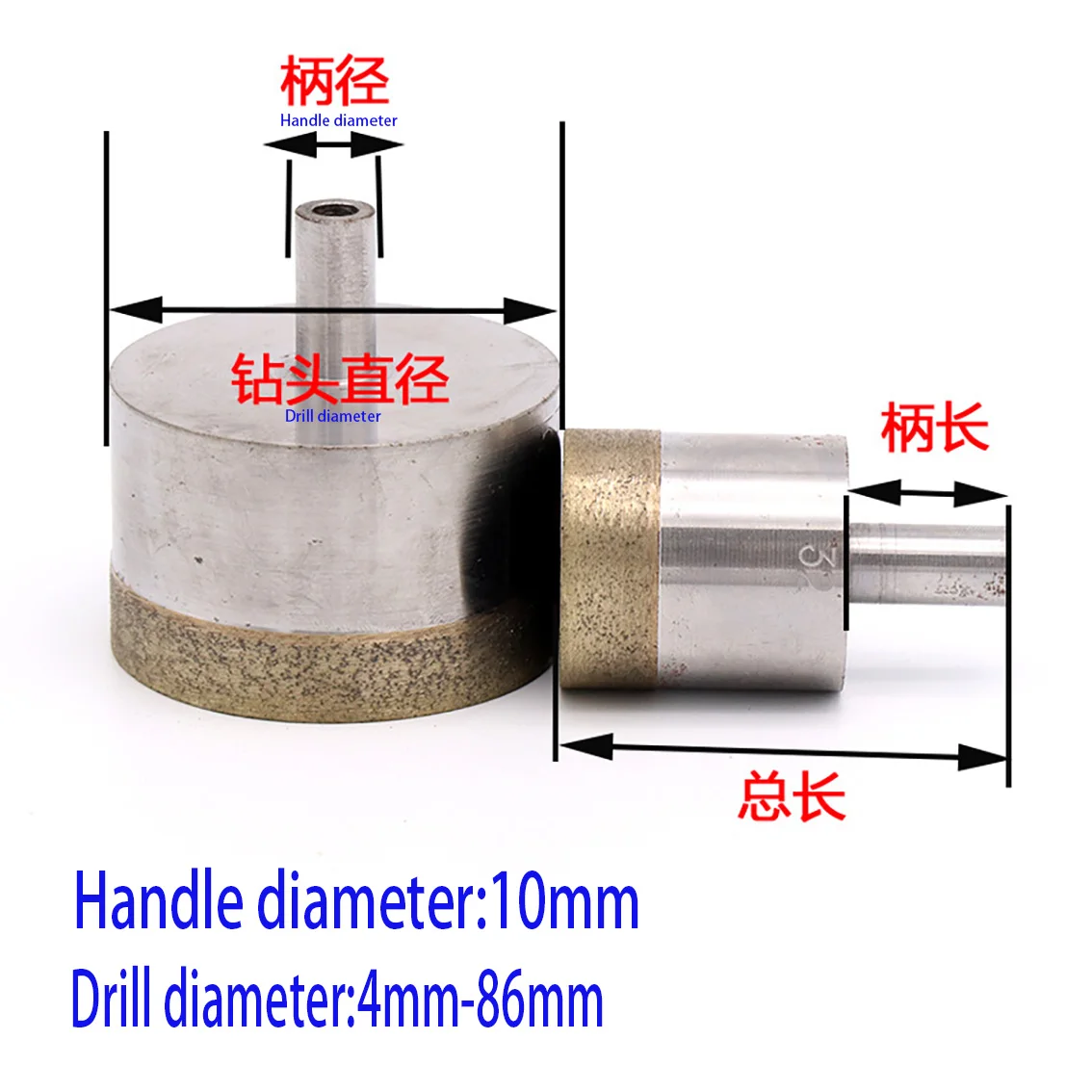 1szt 10mm Trzpień 4-100mm Diam – Core Drill Bit Diamond 100Mm recenzja i cena