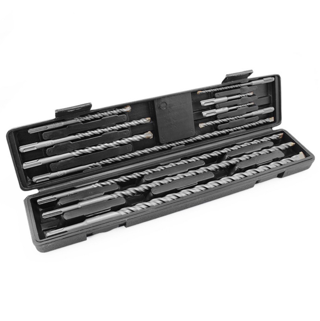 Zestaw 11/17 sztuk wierteł i d – Rotary Hammer Chisel Bit Flat recenzja i cena