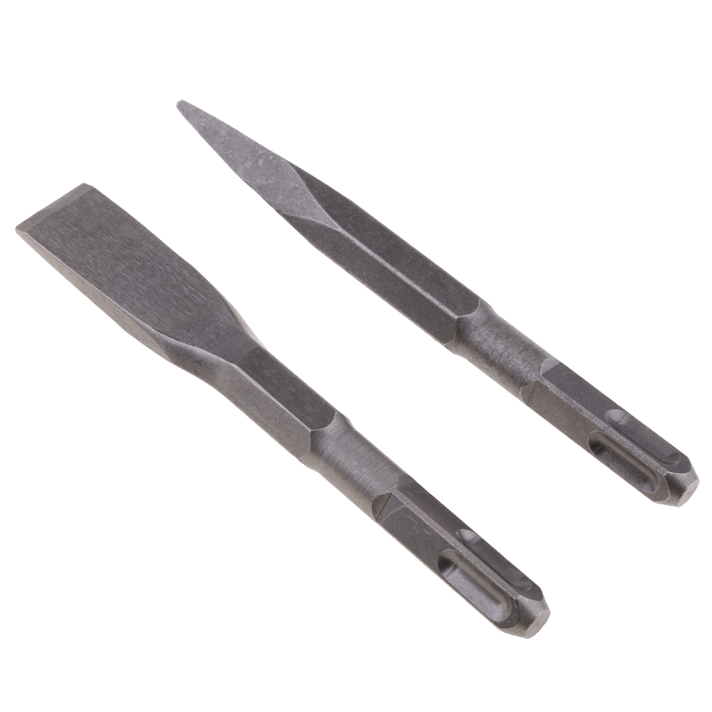 Zestaw dłut i frezów płaskich  – Rotary Hammer Chisel Bit Flat recenzja i cena
