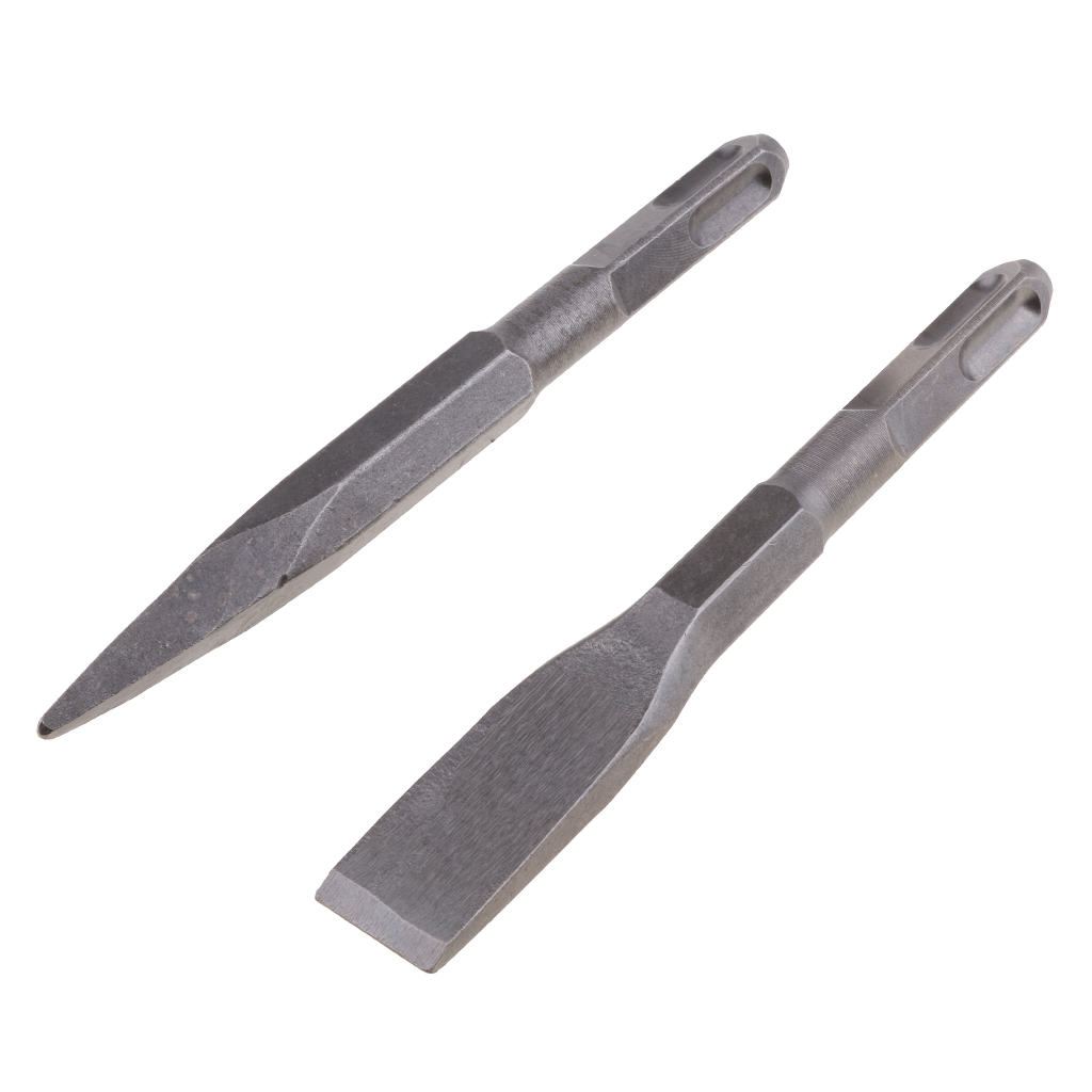 Zestaw dłut i frezów płaskich  – Rotary Hammer Chisel Bit Flat recenzja i cena