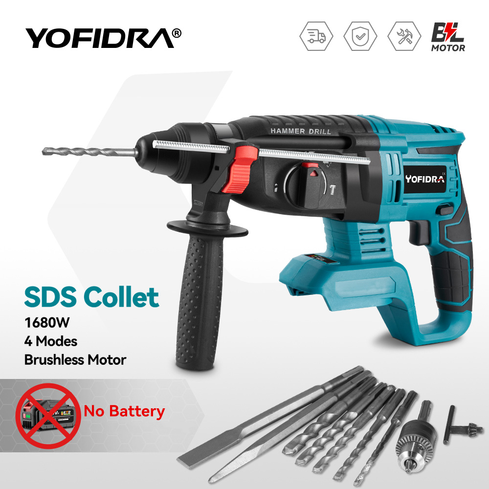 YOFIDRA 26MM Bezszczotkowa Wie – Rotary Hammer Drill 26Mm recenzja i cena