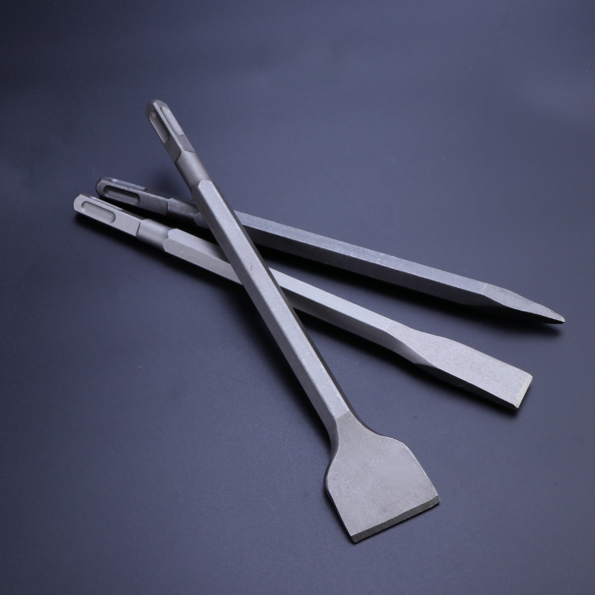 3 szt. - Zestaw dłut do młotka – Rotary Hammer Chisel Bit Flat recenzja i cena