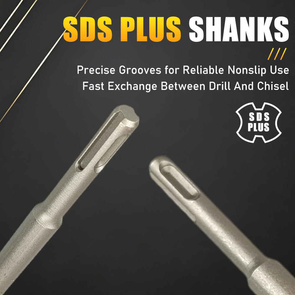 Wiertła udarowe SDS Plus do mł – Rotary Hammer Chisel Bit Flat recenzja i cena