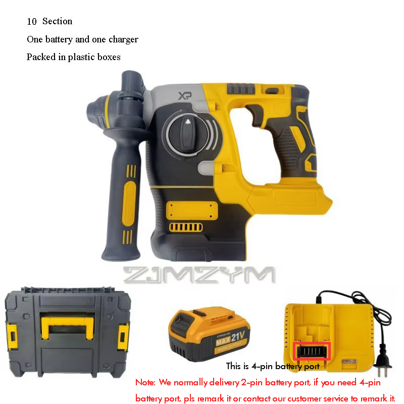 Bezszczotkowy udarowy młotek o – Rotary Hammer Drill 26Mm recenzja i cena
