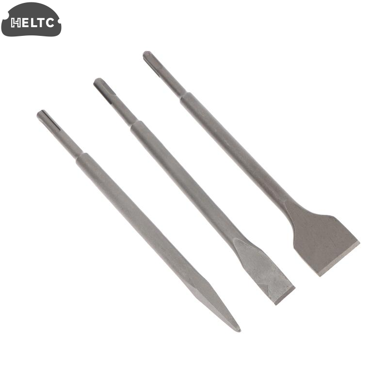 Zestaw 3 dłut SDS-Plus do młot – Rotary Hammer Chisel Bit Flat recenzja i cena