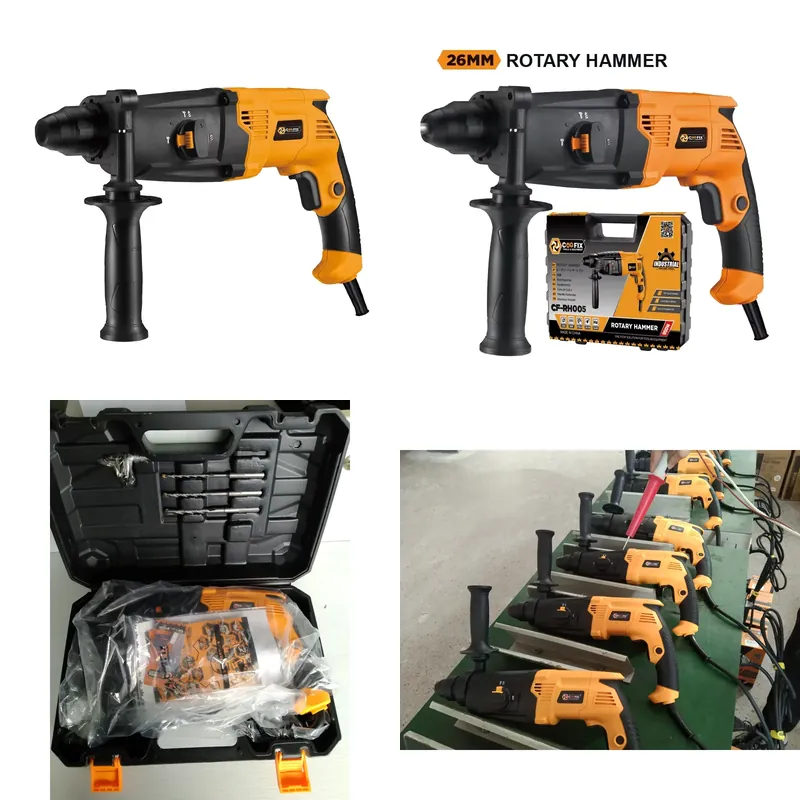 【CHIMU HOME】 Wiertarka udarowa – Rotary Hammer Drill Sds Plus 800W recenzja i cena