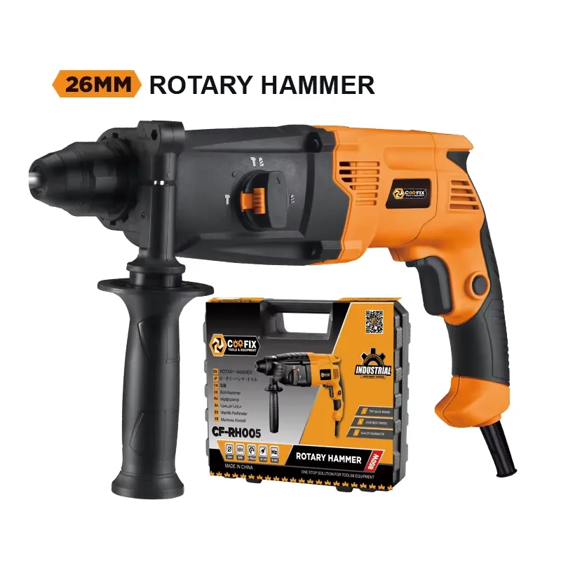 【CHIMU HOME】 Wiertarka udarowa – Rotary Hammer Drill Sds Plus 800W recenzja i cena