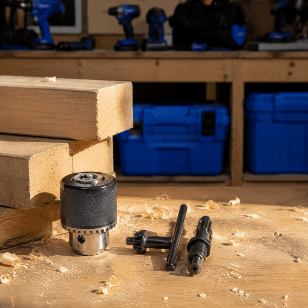 Uchwyt wiertarski z blokadą z  – Sds Plus Chuck Adapter recenzja i cena