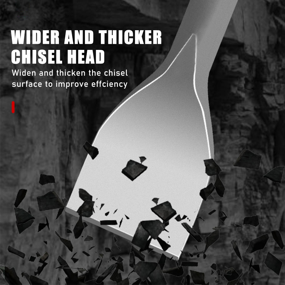 7-częściowy zestaw dłut SDS Pl – Rotary Hammer Chisel Bit Flat recenzja i cena