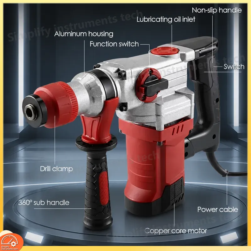 Wiertarka udarowa SDS Plus 26  – Rotary Hammer Drill 26Mm recenzja i cena