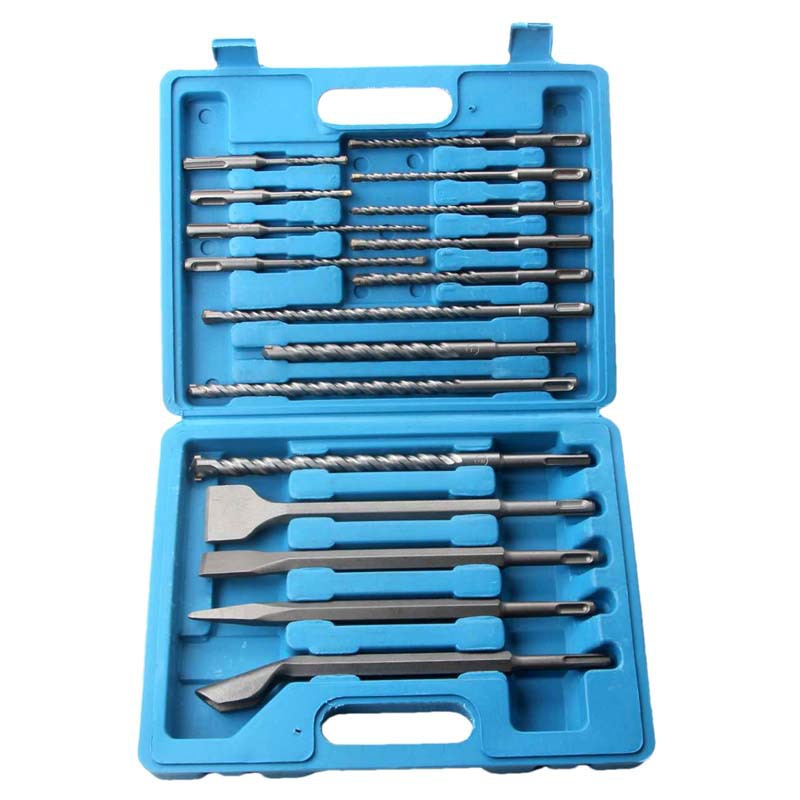Zestaw wierteł udarowych SDS P – Sds Plus Drill Bit Set 17Pcs recenzja i cena