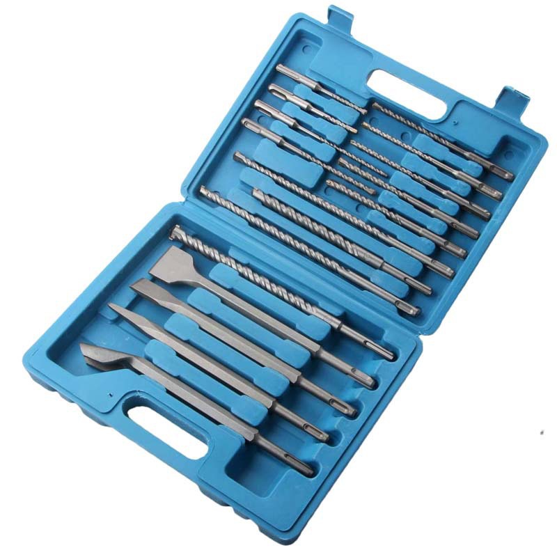 Zestaw wierteł udarowych SDS P – Sds Plus Drill Bit Set 17Pcs recenzja i cena