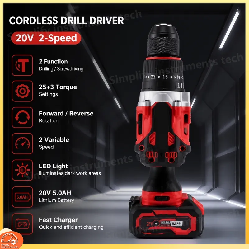 Wiertarko-wkrętarka udarowa 18 – Hammer Drill Concrete 13Mm recenzja i cena